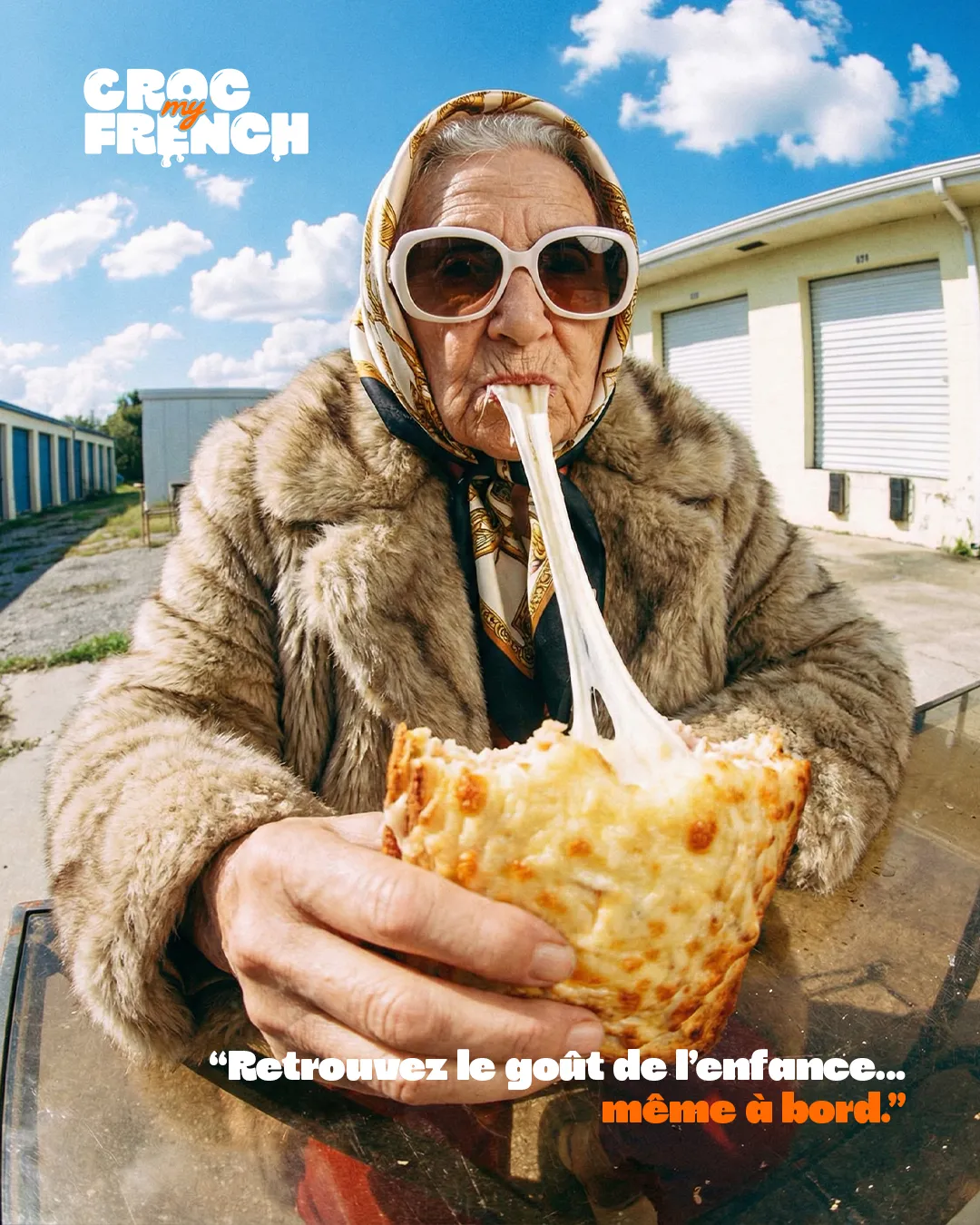 Visuel de campagne Croc My French